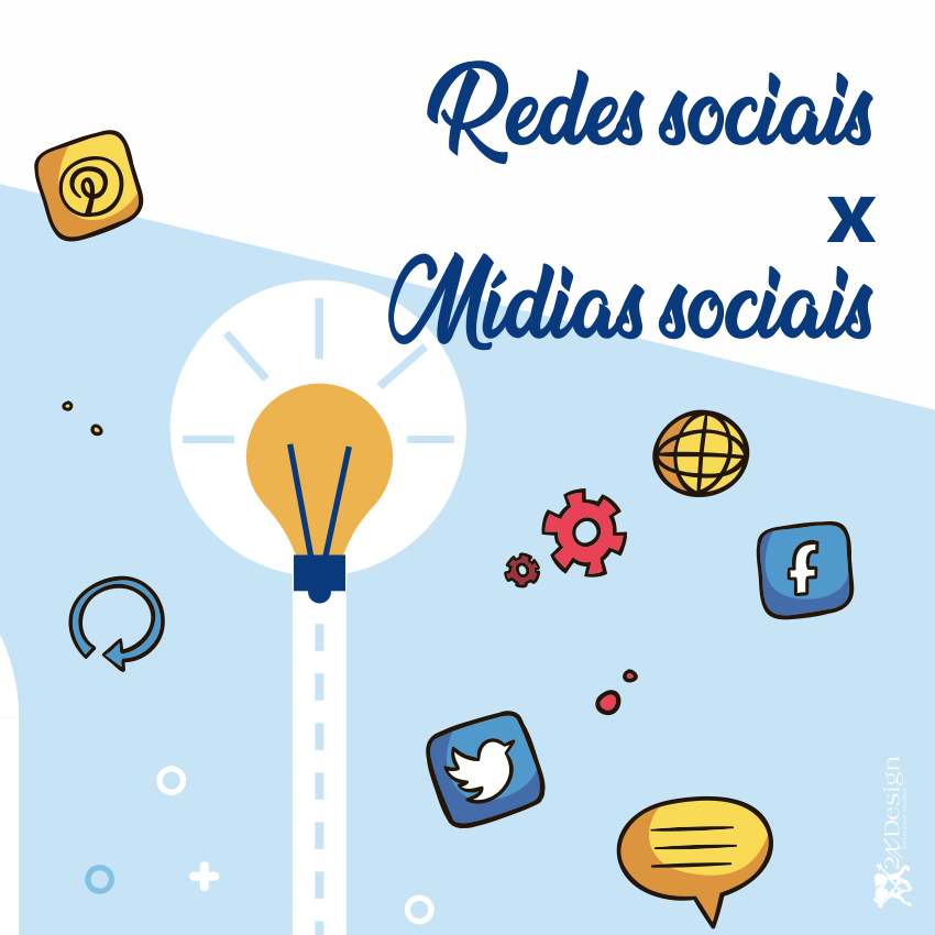 Redes sociais x Mídias sociais